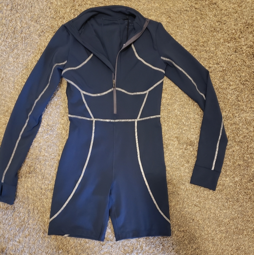 ASOS 4505 Reflective Short Unitard size 6